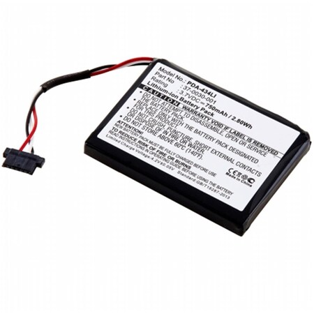 Dantona Replacement Battery for Magellan 37-0030-001 PDA-434LI